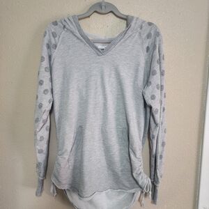 Maurices Heather Gray Knit Top Size Large